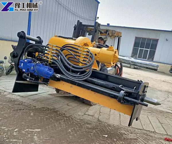 hydraulic rock drill and splitter